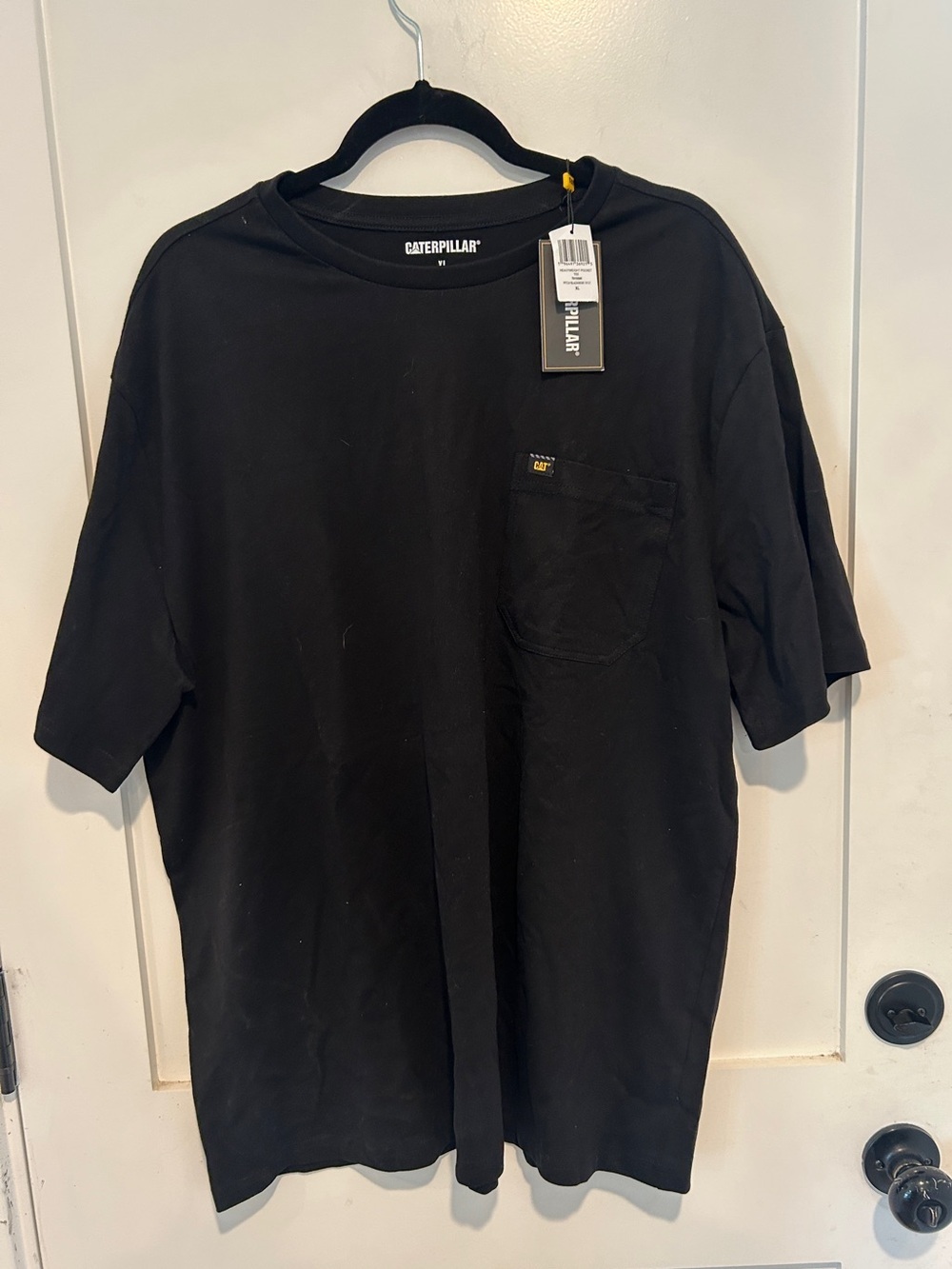 CAT Caterpillar Men’s Pocket Tee size XL NWT - Picture 2 of 4